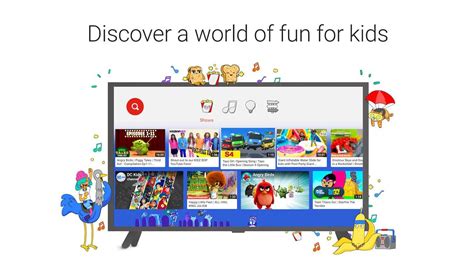 YouTube Kids for Android TV .